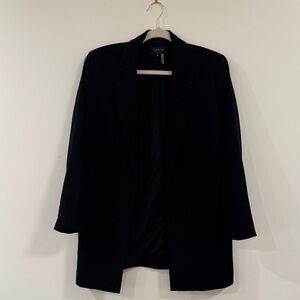 1 State Women's Black Blazer (Long)